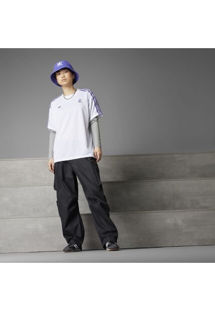 Adidas Originals Camiseta Adidas Unisex Real Madrid Terrace Icons - Blanco Camiseta