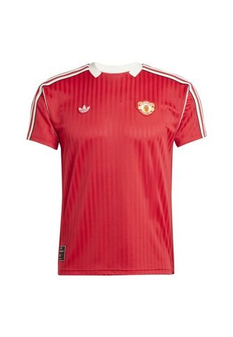 Adidas Originals Camiseta Adidas Unisex Performance Manchester United Icon -  Rojo Camiseta adidas Originals
