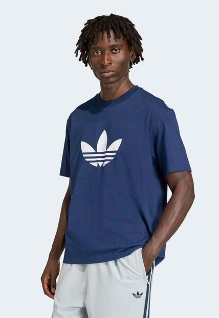 Camiseta adidas Originals ADICOLOR TRIFOLIO Azul