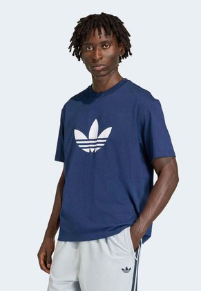 Camiseta adidas Originals ADICOLOR TRIFOLIO Azul