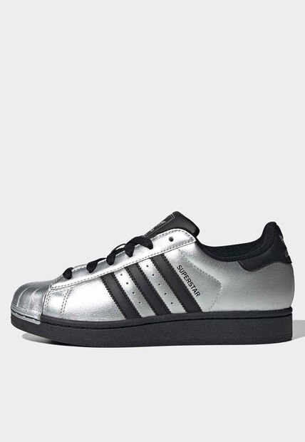 Tenis Lifestyle adidas Originals Superstar II Plateado
