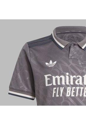 Camiseta Adidas Kids Tercera Real Madrid 24 - Gris