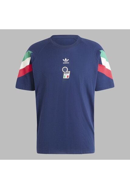 Camiseta Adidas Hombre Italia Originals - Azul