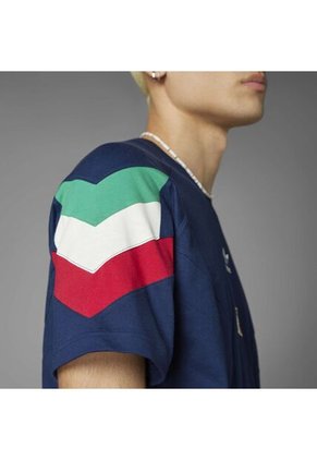 Camiseta Adidas Hombre Italia Originals - Azul