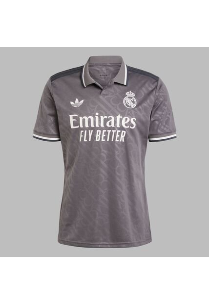 Camiseta Adidas Hombre Tercer Uniforme Real Madrid 24 - Gris