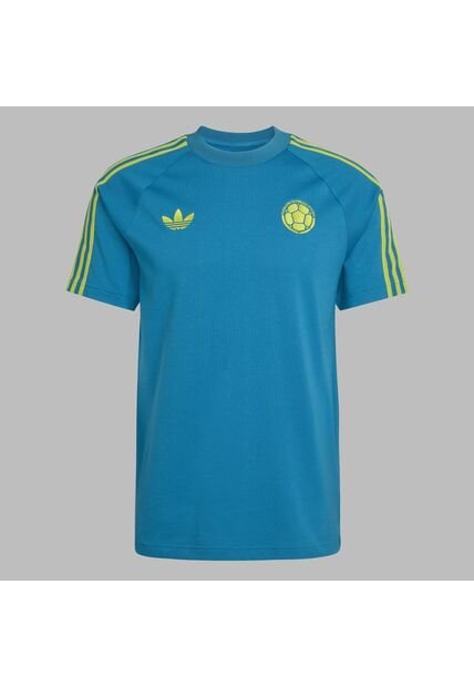 Camiseta Adidas Hombre Colombia Originals - Azul