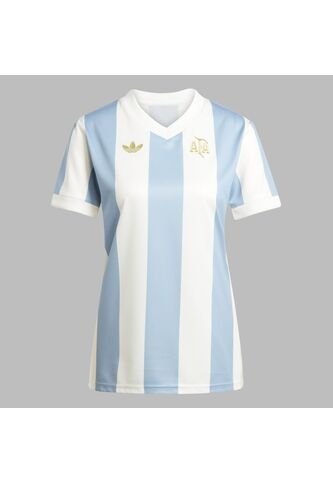 Camiseta Adidas Mujer Argentina Aniversario-Azul-Blanco adidas Originals