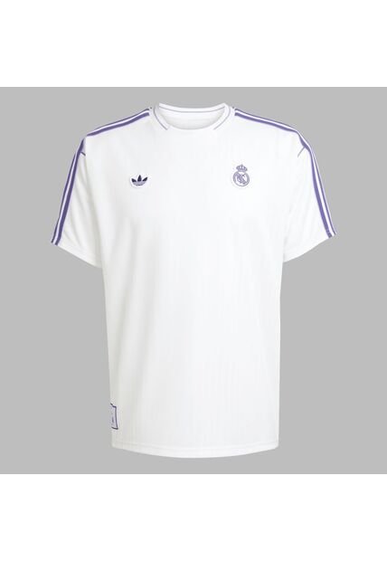 Camiseta Adidas Unisex Real Madrid Terrace Icons - Blanco