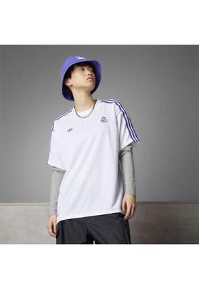 Camiseta Adidas Unisex Real Madrid Terrace Icons - Blanco