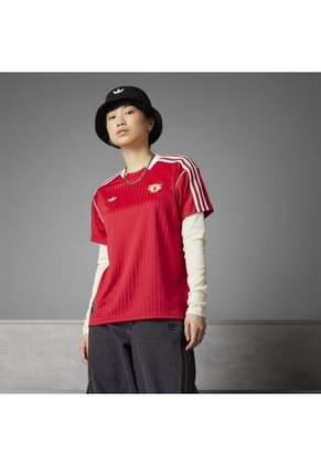 Camiseta Adidas Unisex Perform. Manchester U. Icon -  Rojo