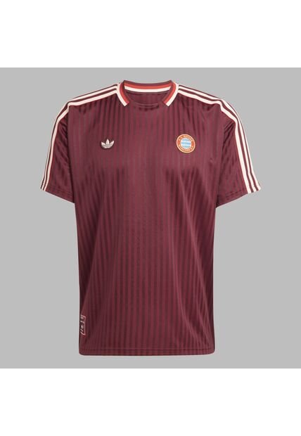 Camiseta Adidas Unisex FC Bayern Terrace Icons - Rojo
