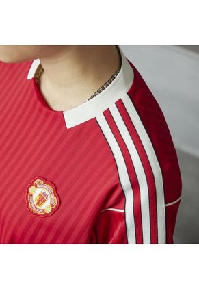 Camiseta Adidas Unisex Perform. Manchester U. Icon -  Rojo