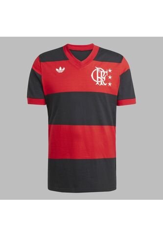 Camiseta Adidas Hombre Local Del CR Flamengo 1981 - Rojo adidas Originals