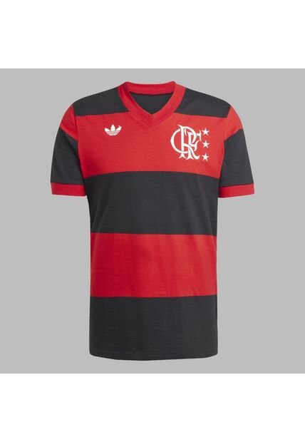 Camiseta Adidas Hombre Local Del CR Flamengo 1981 - Rojo