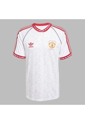 Camiseta Adidas Hombre 2da Manchester United 91 - Blanco