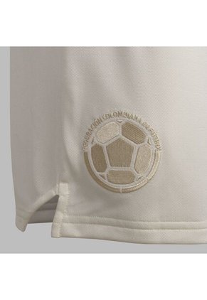 Pantaloneta Adidas Hombre Sele Colombia 100 Años - Blanco