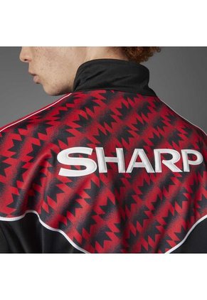 Chaqueta Adidas Hombre Manchester United Track Top  - Negro