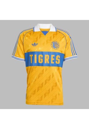 Camiseta Adidas Hombre Aniversario Tigres UANL - Amarillo