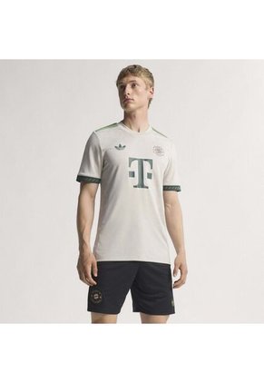 Camiseta Adidas Hombre FC Bayern 25/26 Wiesn - Beige - Gris