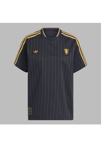 Camiseta Adidas Hombre Terrace Icons Manchester U. - Negro adidas Originals