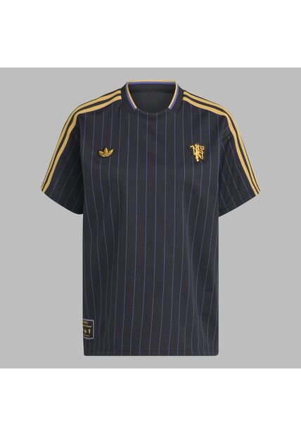 Camiseta Adidas Hombre Terrace Icons Manchester U. - Negro