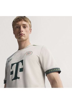 Camiseta Adidas Hombre FC Bayern 25/26 Wiesn - Beige - Gris