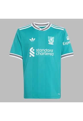 Camiseta Adidas Kids 3ra Equipación Liverpool FC 25 - Verde