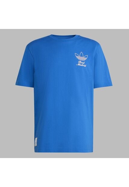 Camiseta Adidas Hombre Real Madrid Terrace Icons Graphi-Azul
