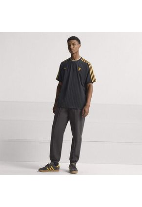 Camiseta Adidas Hombre Terrace Icons Manchester U. - Negro