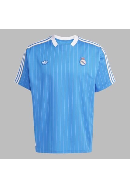 Camiseta Adidas Hombre Real Madrid Terrace Icons Azul
