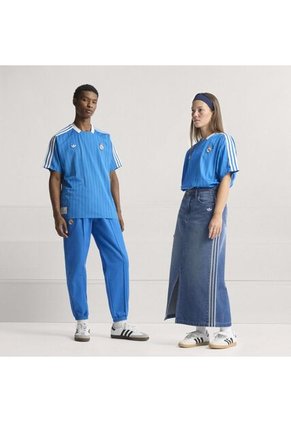 Camiseta Adidas Hombre Real Madrid Terrace Icons Azul