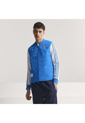 Chaqueta Adidas Hombre Real Madrid Terrace Icons - Azul