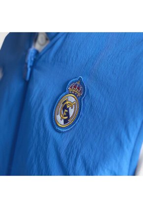 Chaqueta Adidas Hombre Real Madrid Terrace Icons - Azul