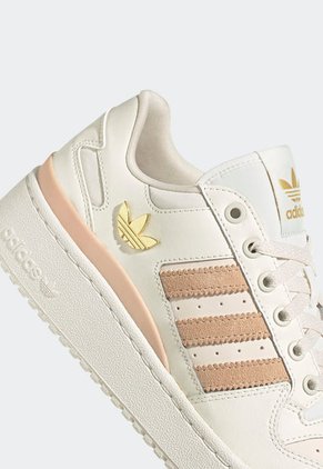 Tenis Lifestyle Beige-Salmón-Marfil adidas Originals Forum Bold