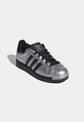 Tenis adidas Originals Superstar II Plateado