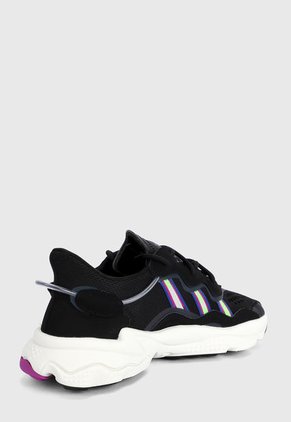 Tenis Lifestyle Negro-Verde-Violeta adidas Originals Ozweego