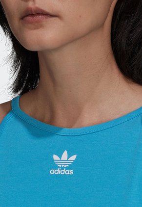 Vestido Azul-Blanco adidas Originals Adicolor Classics Tight Summer