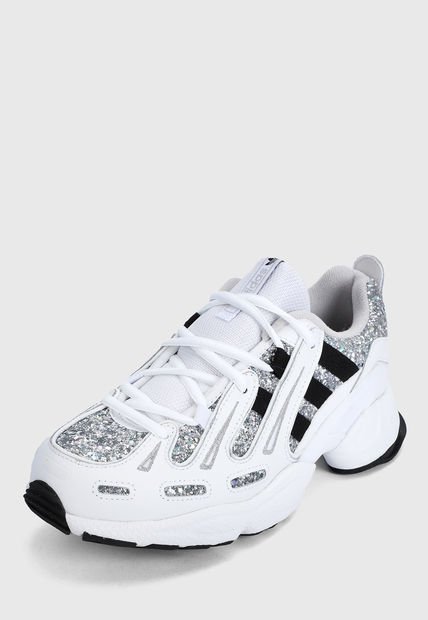 Gazelle Adidas Eqt Mujer Precio Tenis Lifestyle Blanco-Plateado-Negro  Adidas Originals Eqt Gazelle W