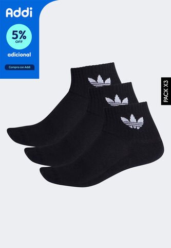 Medias Trío adidas Originals Negro adidas Originals