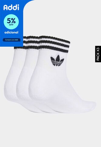Medias Trío adidas Originals Blanco adidas Originals