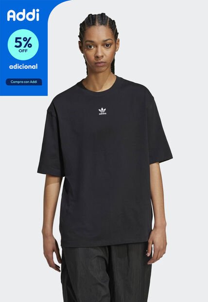Camiseta adidas Originals Essentials Boyfriend Negro