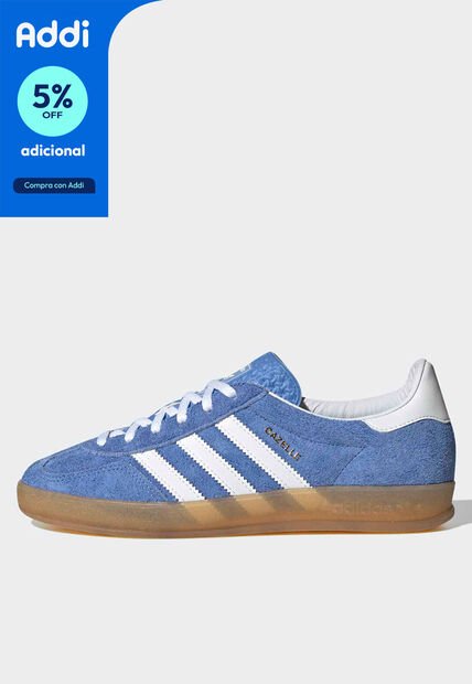 Tenis adidas Originals Gazelle Indoor Azul