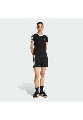 Shorts Negro Adidas Firebird Classic Mujer