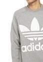 Buzo Gris adidas Originals Oversized Sweat de adidas Originals