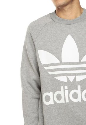 Buzo Gris adidas Originals Oversized Sweat