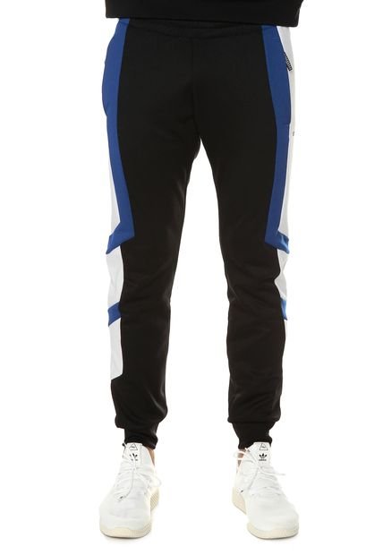 Pantalon Negro Azul Blanco adidas Originals Eqt Block Tp Compra Ahora Dafiti Colombia