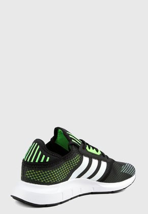 Tenis Lifestyle Negro-Verde-Blanco adidas Originals Swift Run X