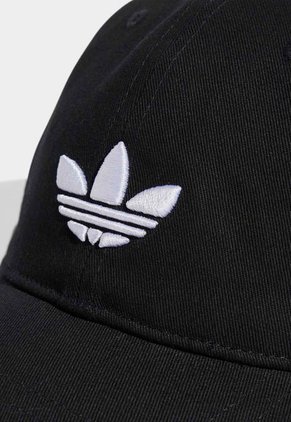Gorra adidas Originals Adicolor Classic Trefoil Baseball Negro