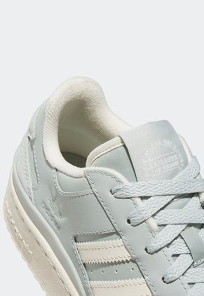 Tenis Lifestyle Gris Claro-Marfil-Blanco adidas Originals Forum Bold Stripes