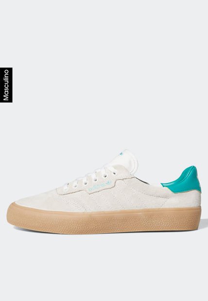 Tenis Lifestyle Beige-Verde Jade-Miel adidas Originals 3MC